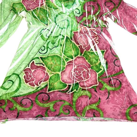 Nally & Millie Floral Designed Shirt - Picture 3 of 9